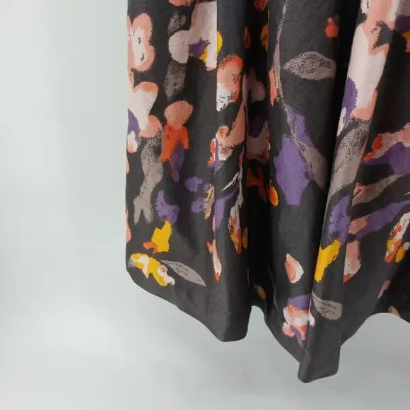 H&M Women's Floral Career Dress Size 6 Pockets Sleeveless - Picture 8 of 13